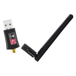 AC600 DUAL BAND 600MBPS 2.4GHZ 5GHZ WIRELESS USB WIFI ADAPTER DONGLE LAN LAPTOP