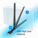 Cudy AC1300 High Gain Dual Antenna Band USB Wi-Fi SPEEDS Adapter DONGLE Wireless