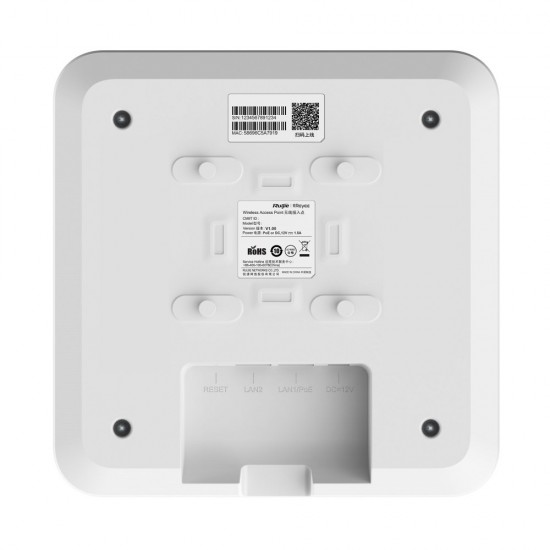 Reyee WiFi 6 Access Point AX3200, 2.5GE Uplink, 802.11ax