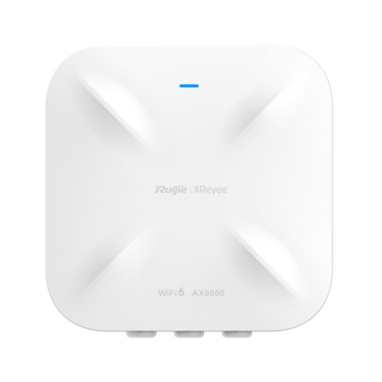 Reyee WiFi 6 High Density Outdoor Access Point AX6000, 2.5GBs Uplink + SFP from Satcity.ie Ireland Limerick Reyee WiFi 6 High Density Outdoor Access Point AX6000, 2.5GBs Uplink + SFP
