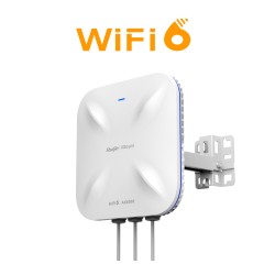 Reyee WiFi 6 High Density Outdoor Access Point AX6000, 2.5GBs Uplink + SFP