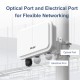 Ruijie RG-AP680(CD) WiFi 6 Dual Radio 2400Mbps Outdoor High Power Wireless AP 1Gb Optical Port