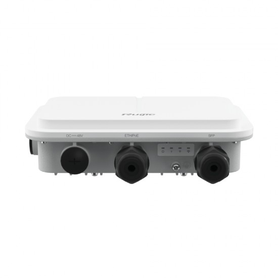 Ruijie RG-AP680(CD) WiFi 6 Dual Radio 2400Mbps Outdoor High Power Wireless AP 1Gb Optical Port