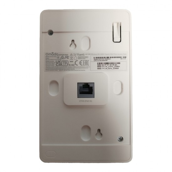 ACCESS POINT TP-LINK EAP235-WALL OMADA AC1200 MU-MIMO WIRELESS POINT DUAL BAND from Satcity.ie Ireland Limerick ACCESS POINT TP-LINK EAP235-WALL OMADA AC1200 MU-MIMO WIRELESS POINT DUAL BAND