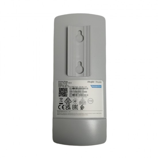 Reyee Ruijie RG-EST100-E V2 Wireless Bridge CPE Kit – 2.4GHz 500m Point-to-Point Reyee Ruijie RG-EST100-E V2 Wireless Bridge CPE Kit – 2.4GHz 500m Point-to-Point