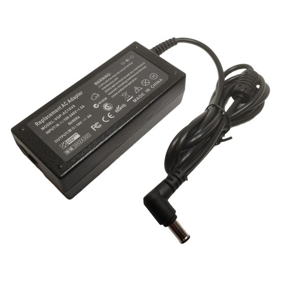 LAPTOP BATTERY CHARGER REPLACEMENT AC ADAPTER 16V 4A POWER LEAD VGP-AC16V8