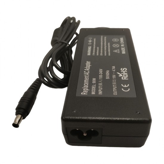 LAPTOP BATTERY CHARGER REPLACEMENT AC ADAPTER 19V 4.74A POWER LEAD MODEL 90W