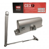 RACK AND PINION DOOR CLOSER SILVER UNION J-CE3F-SIL CE3F FIXED SIZE 3 CONTROLER