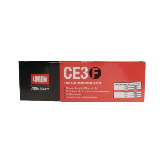 RACK AND PINION DOOR CLOSER SILVER UNION J-CE3F-SIL CE3F FIXED SIZE 3 CONTROLER from Satcity.ie Ireland Limerick RACK AND PINION DOOR CLOSER SILVER UNION J-CE3F-SIL CE3F FIXED SIZE 3 CONTROLER