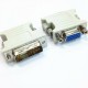 1PC DVI 12+5 Male to VGA 15Pin Female Adapter Converter Connector PC Projector