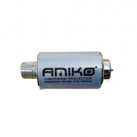 AMIKO LIGHTNING PROTECTOR F TYPE SATELLITE SURGE PROTECTION 5-2150MHz WATERPROOF from Satcity.ie  Ireland Limerick