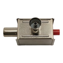 ADJUSTABLE VARIABLE 20dB ATTENUATOR COAXIAL TYPE TV AERIAL SIGNAL DIGITAL COAX