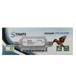 SYNAPS 4G LTE FILTER INDOOR IN-LINE SIGNAL ELIMINATES INTERFERENCE CHANNEL LOSS SYNAPS 4G LTE FILTER INDOOR IN-LINE SIGNAL ELIMINATES INTERFERENCE CHANNEL LOSS