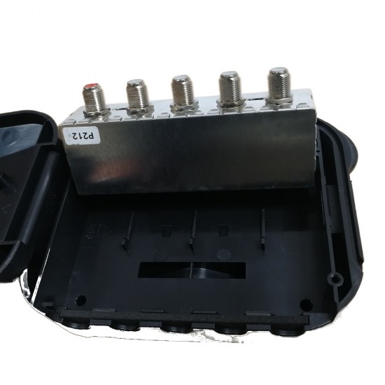 4 WAY VARIABLE MASTHEAD AMP POWER SUPPLY KIT 1-20dB UHF OUTDOOR TV SPLITTER 5G from Satcity.ie  Ireland Limerick