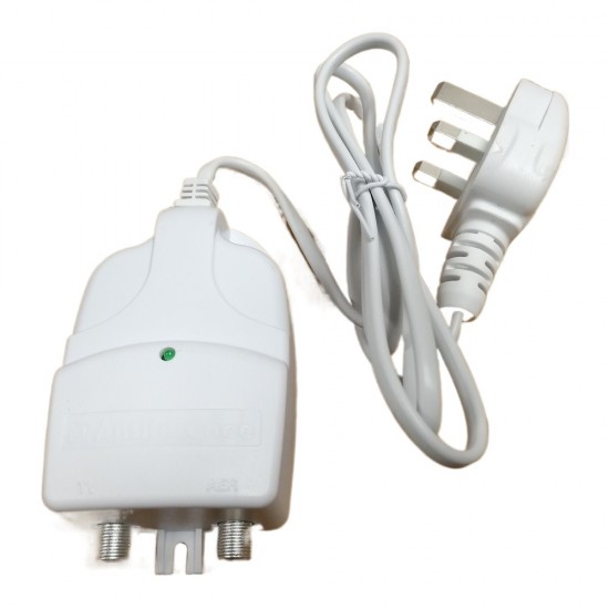 8 WAY VARIABLE MASTHEAD AMP POWER SUPPLY KIT 1-20dB UHF OUTDOOR TV SPLITTER 5G from Satcity.ie  Ireland Limerick