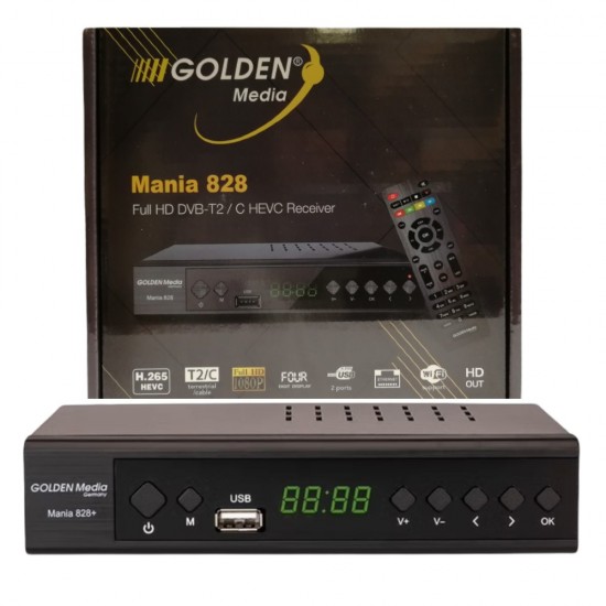 Full HD terrestrial receiver DVB-T2 (H.265)