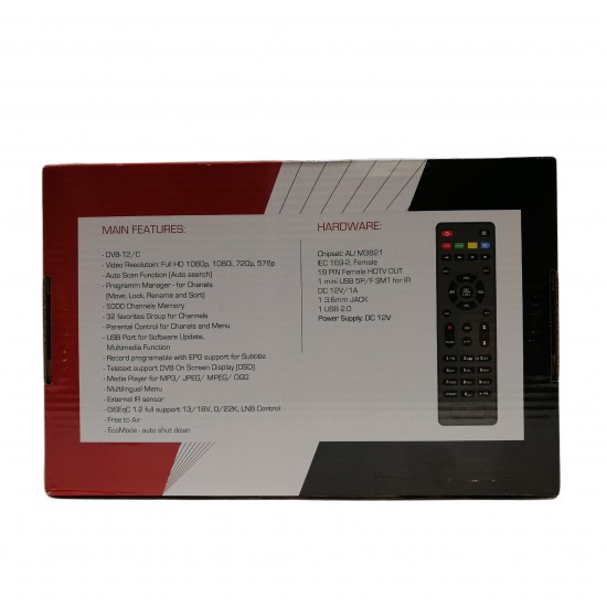 Opticum AXC 300 Mini Full HD terrestrial receiver DVB-T2 from Satcity.ie Ireland Limerick Opticum AXC300 Mini Full HD terrestrial receiver DVB-T2