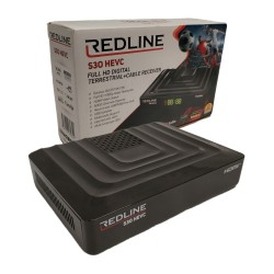 REDLINE S30 HEVC HD DIGITAL TERRESTRIAL TV RECEIVER HD FULL SET TOP BOX REDLINE S30 HEVC HD DIGITAL TERRESTRIAL TV RECEIVER HD FULL SET TOP BOX