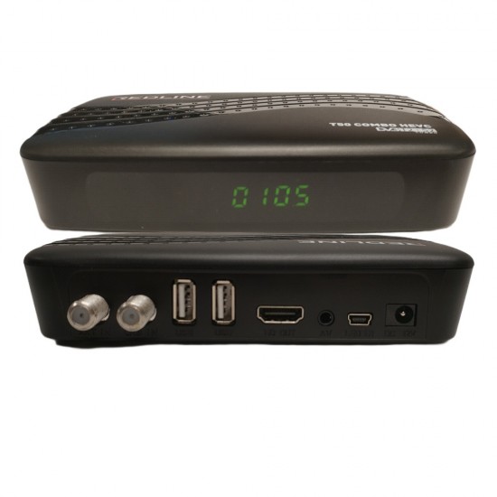 REDLINE T50 COMBO HEVC FULL HD DVB-T2/S2 TV RECEIVER SET TOP BOX REDLINE T50 COMBO HEVC FULL HD DVB-T2/S2 TV RECEIVER SET TOP BOX
