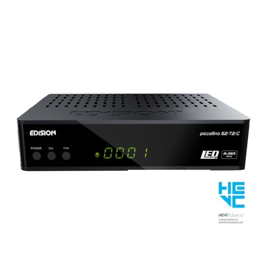 EDISION PICCOLLINO COMBO BOX 2IN1 Full HD SAORVIEW Satellite TV Receiver