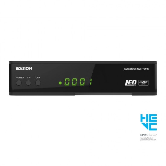 EDISION PICCOLLINO COMBO BOX 2IN1 Full HD SAORVIEW Satellite TV Receiver