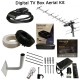 DIGITAL TV AERIAL KIT SAORVIEW HD BOX FOR INDOOR OUTDOOR OR LOFT INSTALLATION Kit from Satcity.ie  Ireland Limerick