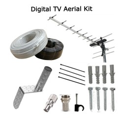 TV AERIAL KIT SAORVIEW FREEVIEW DIGITAL FOR INDOOR OUTDOOR OR LOFT INSTALLATION TV AERIAL KIT SAORVIEW FREEVIEW DIGITAL FOR INDOOR OUTDOOR OR LOFT INSTALLATION