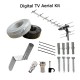 TV AERIAL KIT SAORVIEW FREEVIEW DIGITAL FOR INDOOR OUTDOOR OR LOFT INSTALLATION from Satcity.ie  Ireland Limerick