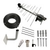  TV AERIAL KIT SAORVIEW FREEVIEW DIGITAL FOR INDOOR OUTDOOR OR LOFT INSTALLATION