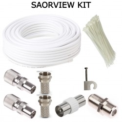INSTALLATION KIT TV AERIAL KIT FREEVIEW HD FOR INDOOR OUTDOOR LOFT INSTALLATION2