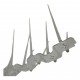 ANTI BIRD CROWS PIGEON SPIKES FOR PROTECTING ANTENNA OR SATELLITE DISH DETERRENT