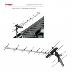 ANTIFERENCE UHF DIGITAL TV AERIAL ANTENNA WIDE BAND OUTDOOR- 12 ELEMENT