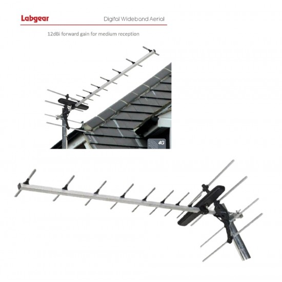 ANTIFERENCE UHF WIDEBAND DIGITAL TV AERIAL ANTENNA WIDE BAND OUTDOOR- 12 ELEMENT from Satcity.ie Ireland Limerick ANTIFERENCE UHF DIGITAL TV AERIAL ANTENNA WIDE BAND OUTDOOR- 12 ELEMENT