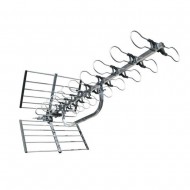 DIGITAL TV AERIAL 5G UHF WIDEBAND HD SAORVIEW OUTDOOR SUPER HIGH GAIN 71 ELEMENT