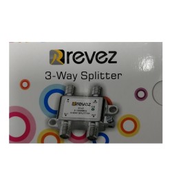 3 WAY PASSIVE SPLITTER FOR SPLITTING SAORVIEW TV SIGNAL FROM AN AERIAL FM UHF 3 WAY PASSIVE SPLITTER FOR SPLITTING SAORVIEW TV SIGNAL FROM AN AERIAL FM UHF