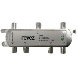 6 WAY PASSIVE SPLITTER FOR SPLITTING SAORVIEW TV SIGNAL FROM AN AERIAL FM UHF
