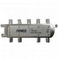 8 WAY PASSIVE SPLITTER FOR SPLITTING SAORVIEW TV SIGNAL FROM AN AERIAL FM UHF
