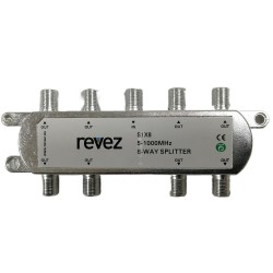 8 WAY PASSIVE SPLITTER FOR SPLITTING SAORVIEW TV SIGNAL FROM AN AERIAL FM UHF 8 WAY PASSIVE SPLITTER FOR SPLITTING SAORVIEW TV SIGNAL FROM AN AERIAL FM UHF