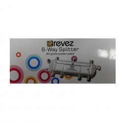6 WAY POWER PASS F-TYPE SPLITTER CABLE WITH ON ALL PORTS FOR VIRGIN MEDIA TV