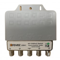 4 Way Diseqc 2.0 Satellite LNB / Dish Combiner Switch for Sky Hotbird Astra etc 4 Way Diseqc 2.0 Satellite LNB / Dish Combiner Switch for Sky Hotbird Astra etc