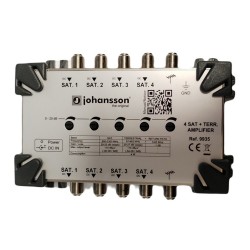 JOHANSSON 9935 Amplifier x4 SAT + 1 TERR