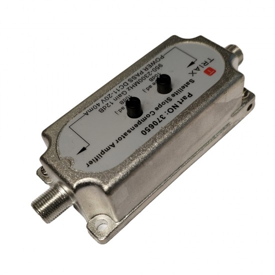 Satellite Slope Amplifier 950-2300MHz 12dB gain 10dB slope