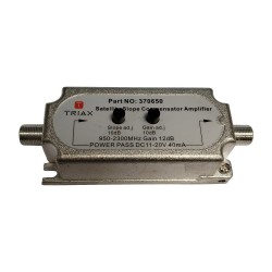 Satellite Slope Amplifier 950-2300MHz 12dB gain 10dB slope
