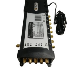 5X8 SATELLITE TERRESTRIAL MULTISWITCH LTE MAINS POWERED GOLD PLATED PRO SERIES 5X8 SATELLITE TERRESTRIAL MULTISWITCH LTE MAINS POWERED GOLD PLATED PRO SERIES