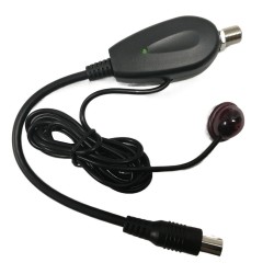 SKY MAGIC EYE TECHNOMATE TM-LINK F-TYPE SCREW IR ADAPTER BLACK TM-RF HD Sky HD