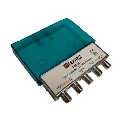2 TV SATELLITE Aerial Signal Combiner Splitter Diplexer UHF F Type (outdoor)