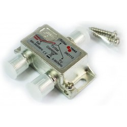 Satellite Aerial Signal Combiner Splitter Diplexer UHF F Type Triax Satellite Aerial Signal Combiner Splitter Diplexer UHF F Type Triax