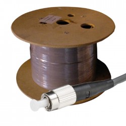 Roll FC PC Pre-Terminated Fibre Optic Patch Cord Cable Nigh Data Transfer 75m Roll FC PC Pre-Terminated Fibre Optic Patch Cord Cable Nigh Data Transfer 75m
