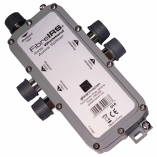 Global Invacom Fibre IRS 4 Way Wholeband Active Splitter F101831