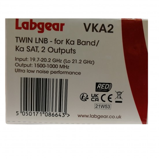 KA Band LNB Saorsat LNB Satellite Broadband LNB Twin KA Band LNB Eutelsat 9E LNB